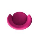 Ver imagem 5 de Kit 2 Poltronas Decorativa Beatriz Orgânica Veludo Rosa Pink