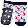Meia Infantil Antiderrapante Ancoras Pimpolho Ref:81371 16/20 - 2