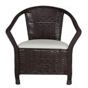 Ver imagem 7 de Kit 2"tronas Fibra Sintética Tabaco com Branco Gelo