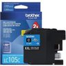 Cartucho Brother LC105c azul - 1