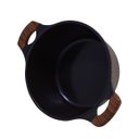 Ver mais imagens de Jogo Panela Antiaderente Indução Revestimento Cerâmico Fantastic 10 Peças Preto