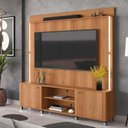 Ver imagem 2 de Estante Home Rack Painel para Tv 75 Pol 183cm Florença Lukaliam Jequitiba