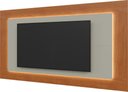 Ver imagem 2 de Painel para TV Atenas com LED até 65 pol. 220 cm Naturalle/Off White - Mavaular