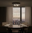 Ver imagem 3 de Lustre de Cristal K9 Legítimo Redondo Base Inox e Altura de 50 Cm