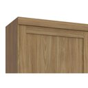 Ver imagem 7 de Guarda Roupa 5 Portas Flex e 4 Gavetas N564 Nogueira/Macadamia - Kappesberg