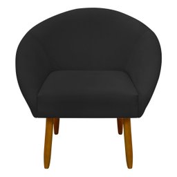 Poltrona Decorativa para Sala Recepção Manicure Consultório Stella Suede - 4