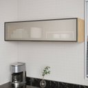 Ver imagem 1 de Armário Aéreo Planejado Porta Basculante Reflecta 120cm Nara CabeCasa MadeiraOriginals Marrom/Avena
