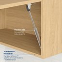 Ver imagem 6 de Armário Aéreo Porta Basculante Reflecta 120cm Nara CabeCasa MadeiraOriginals