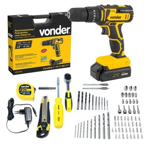 Furadeira Parafusadeira de Impacto - Vonder (110v/220v)