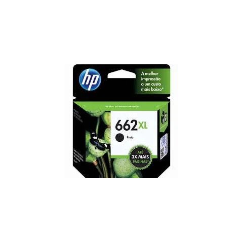 Cartucho Hp 662xl Preto Cz105ab
