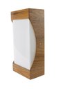 Ver imagem 2 de Arandela Madeira/Acrílico Curva Freijó 30cm LED 9W 3000K MadeLuz Arandela Antares Curva