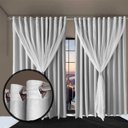 Ver imagem 6 de cortina blackout sala e quarto 6,00 x 2,80 Ana branco