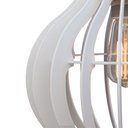 Ver imagem 4 de Kit 2 Pendente Lótus Poptem Branco Lustre Luminária 30cm Sala