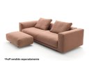 Ver imagem 3 de Sofá King Size 3 Lugares com Puff - LUD002
