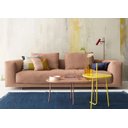 Ver imagem 1 de Sofá King Size 3 Lugares Revestimento em Sarja com Puff - LUD002:marrom