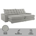 Ver imagem 4 de Sofá Livy Veludo 02 Módulos de 80cm B25cm Meu Sofá Online