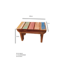 Ver imagem 7 de banquinho de manicuri resistente produzido em madeira maciça