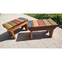 Ver imagem 3 de banquinho de manicuri resistente produzido em madeira maciça