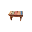 Ver imagem 6 de banquinho de manicuri resistente produzido em madeira maciça