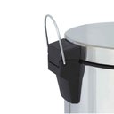 Ver imagem 2 de Lixeira Inox 12l C/pedal Agata Mor 8223