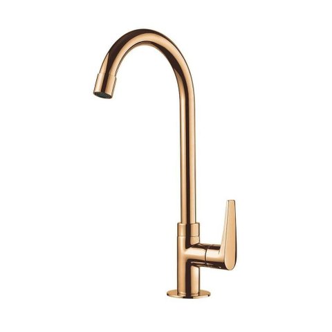 Torneira Lavatório de Mesa Bica Alta Lorenjoy Lorenzetti - 1195 R32 - Rose Gold