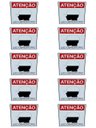 Ver imagem 1 de Kit Combo 10 Placa Sinalização Obrigatorio Capacete Seguranç