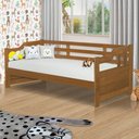 Ver imagem 1 de Cama de Babá Madeira Maciça Solteiro Imbuia Amsterdã Jm Móveis