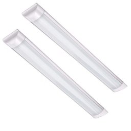 Kit 2 Luminária LED de Teto Linear 18W 60cm Branco Frio Bivolt - 1