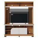Ver imagem 6 de Estante Home Theater Belaya Freijó/off White Matte para Tv até 65” - Colibri