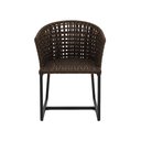 Ver imagem 3 de Poltrona Classica Confortavel Ideal para Sala de Estar Marrom Belga
