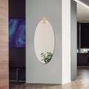 Ver imagem 3 de Espelho Decorativo Choker Aplique Madeira 3 130x60cm Oval