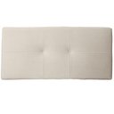 Ver imagem 3 de Cabeceira Painel Casal 140 Cm Poliana Suede Bege Claro