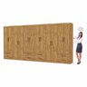 Closet Casal Duplo Lu 12 Portas 8 Gavetas - 4