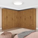 Ver imagem 1 de Closet Casal Duplo Lu 12 Portas 8 Gavetas