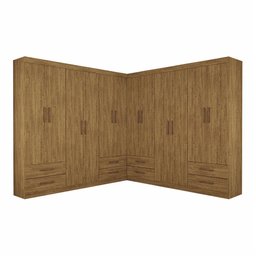 Closet Casal Duplo Lu 12 Portas 8 Gavetas - 3