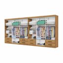 Ver imagem 2 de Closet Casal Duplo Lu 12 Portas 8 Gavetas
