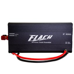 Inversor de Tensão IF6000 - 12v/127v - 3000W Nominal 6000W Pico - 2