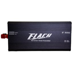 Inversor de Tensão IF6000 - 12v/127v - 3000W Nominal 6000W Pico - 1