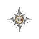 Ver imagem 1 de Espelho decorativo de parede redondo com moldura pequeno Mini Supernova Preto