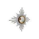 Ver imagem 2 de Espelho decorativo de parede redondo com moldura pequeno Mini Supernova Preto