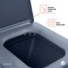 Vaso sanitário Monobloco Topázio Pingoo.casa - Cinza - 4