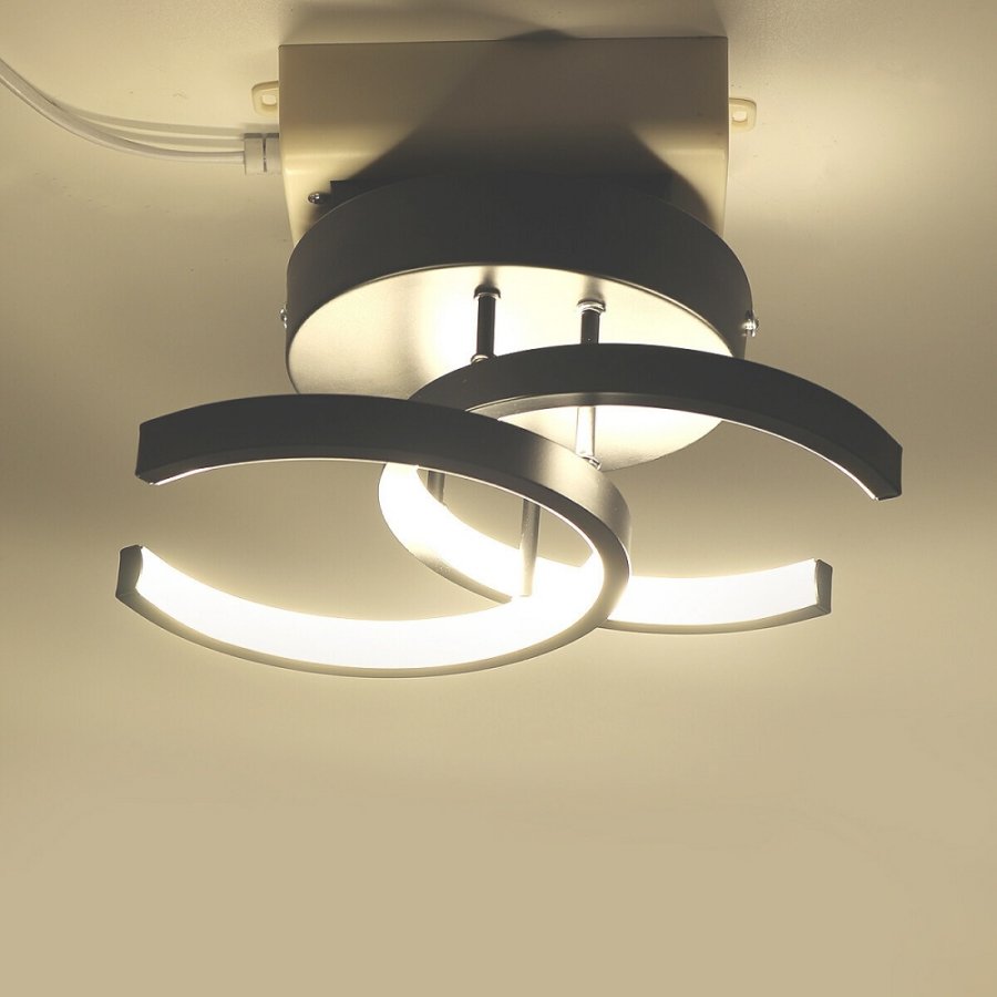 Luminária de Teto Plafon Led Moderna Lustre para Corredor Sala Quarto Cozinha - 2
