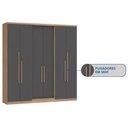 Ver imagem 4 de Guarda Roupa 6 Portas e 2 Gavetas Sonata New Castro