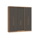 Ver imagem 1 de Guarda Roupa 6 Portas e 2 Gavetas Sonata New Castro