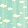 Nuvens - Papel de Parede Infantil - 0,58 x 2,50m - 2