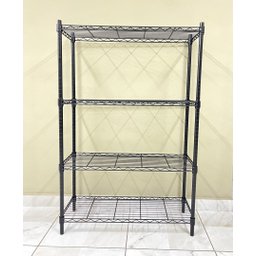 Estante de Aço Super Forte Vghome 4 Prateleiras Reguláveis Preta - 6