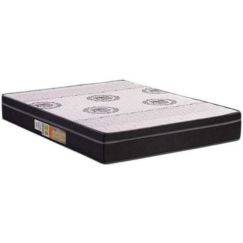 Colchão Casal Anatômico D28 / Orthoface Euro Pillow Black (138x188x30) - Polar