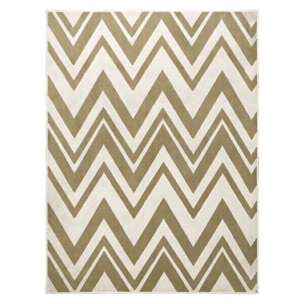 Tapete Trio 03/13 Beige And White Perola 2,50x2,00M - 1