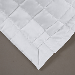 Kit Colcha Cobre Leito Matelado Casal King Size 3 Peças Dupla Face Soft Branco - 8