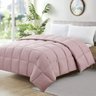 Edredom King Toque de Pluma Frio e Calor Super Macio - Rose - 1